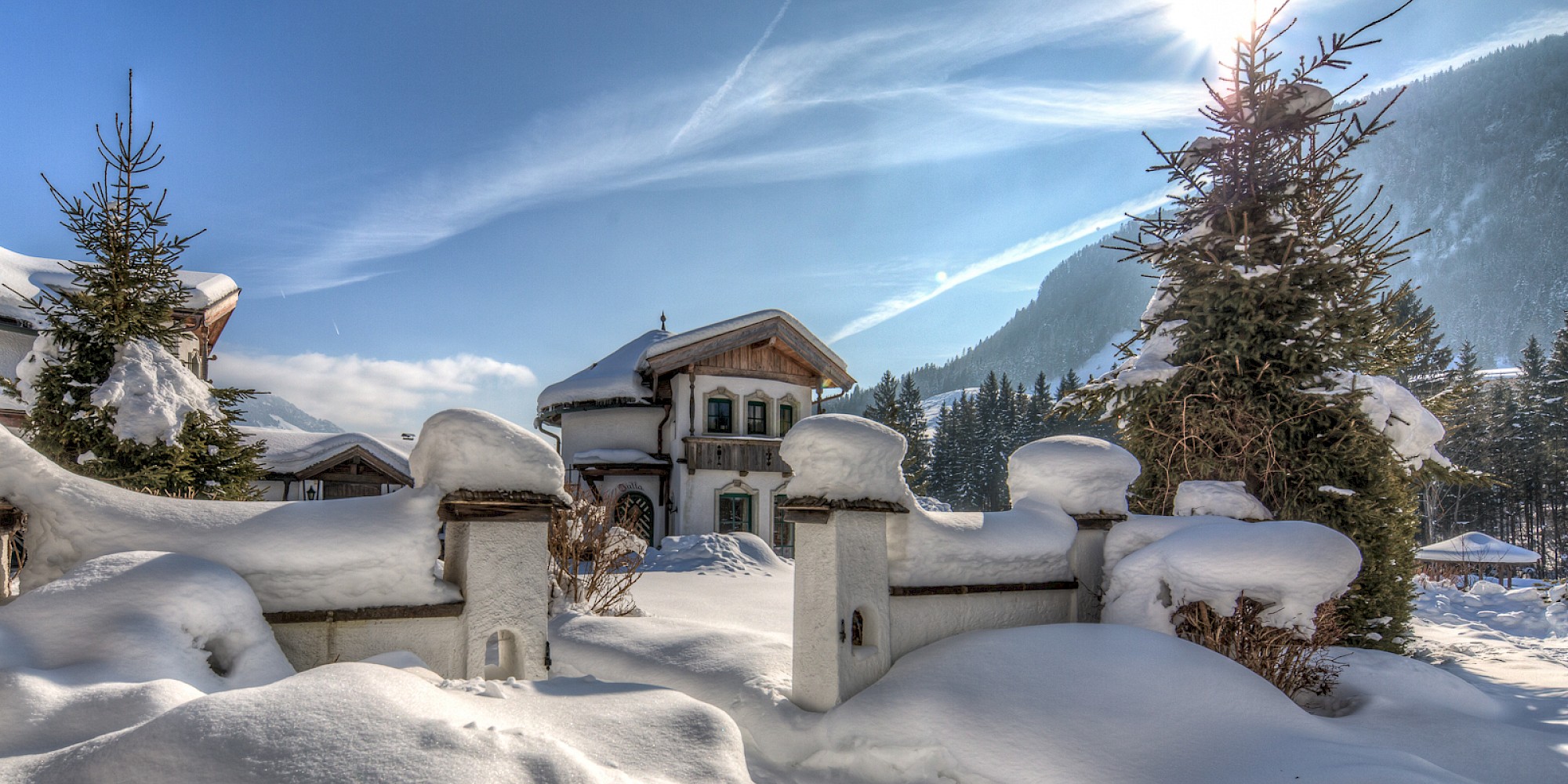 Winterzauber im Jagdschlössl